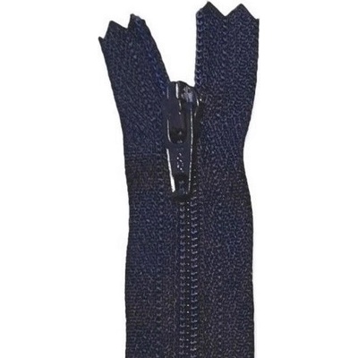 YKK zip spirálový nedělitelný, modrá námořnická - 16 cm