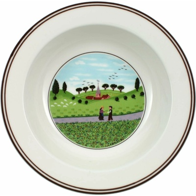 Villeroy & Boch 10-2337-2759 Hluboký talíř Design Naif Meeting 21 cm