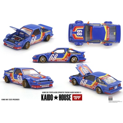 MINI GT Toyota AE86 Sprinter Trueno Kaido Racing V1 1:64
