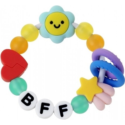 Infantino Infantino Hryzátko silikónové Friendship BFF
