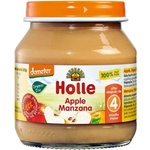 Holle Био плодово пюре Holle - Ябълка, 125 g (BB210533) - ozone