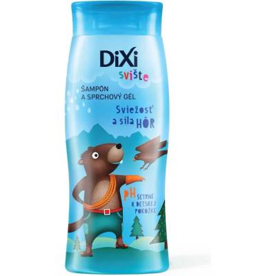 Dixi Svište sviežosť a sila hôr šampón a sprchový gél 400 ml