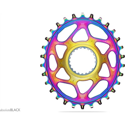 Převodník AbsoluteBlack OVAL XTR M9100 DM 32T rainbow
