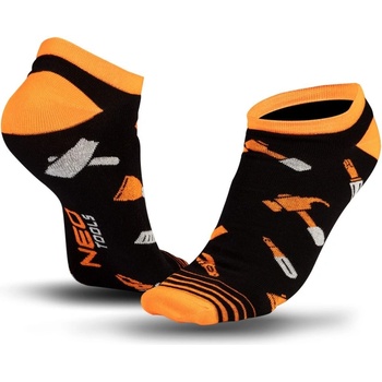 Image 1 of NEO TOOLS Цветни чорапи neo tools, къси, размер 43-46, gd031 (gd031)