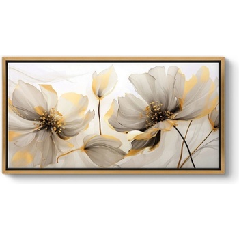 TopMebel " Ethereal Blossom" TopMebel картина на платно с дигитален печат и рамка 120x60x3cm