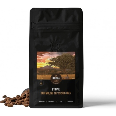 Darka Etiopie Guji Mulish 18/19 zrnková 200 g