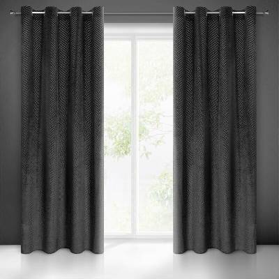 Takoy Záves LUSSI z lesklého zamatu s žakárovým vzorom 140 x 250 cm-HF-384507 | 140 x 250 cm