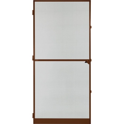 DEMA 94261D Dveřní síťka proti hmyzu s hliníkovým rámem 95x210 cm, hnědá – Hledejceny.cz