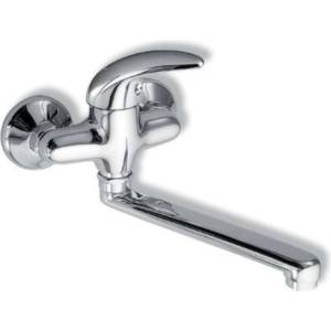 FERRO Metalia 55 - Смесител за умивалник 10 см, с медицинска дръжка, хром 55077L, 0 (55077L,0)