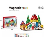 Manyuk Toys Магнитни строителни елементи - Коледа, комплект от 31 части (188-m531)