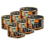 Dolina Noteci MAU Paté & Fillet CAT kitten - консерва за подрастващи котенца с патица, манго и шипки 6 бр x 185 гр - Полша 11868207