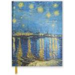 Flame Tree Publishing Van Gogh: Starry Night Over the Rhone (Blank Sketch Book) | Flame Tree