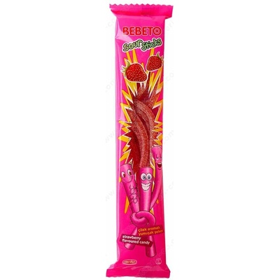 Bebeto pendrek sour stick jahoda 35 g