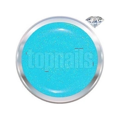 Topnails UV gél farebný Diamond Cyan 5g