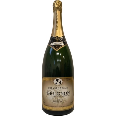 Philippe Brugnon Champagne Brut bílé Neročníkové 12% 1,5 l (holá láhev)