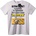 NOONEBRAND Тениска Аз Съм Шефът - Да, Стефан - XS, White