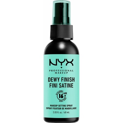 NYX Professional Makeup Setting Spray Dewy Long Lasting fixačný sprej 02 Dewy Finish 60 ml