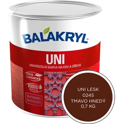 Balakryl Farba Uni lesk 0245 0,7kg