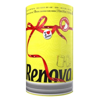 Ренова луксозна кухненска ролка жълта