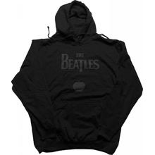 The Beatles mikina Drop T Logo & Apple Čierna
