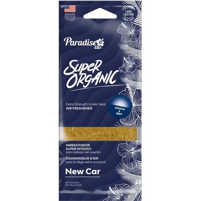 Paradise Air Super Organic Air Freshener - New Car