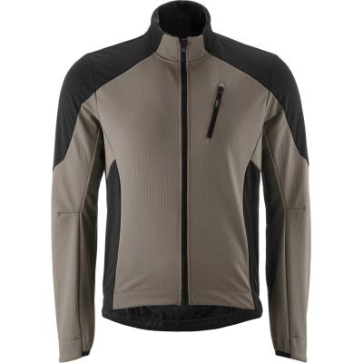 Gonso Мъжко термо яке за колоездене Gonso Trail Jacket Softshell Cycling jacket - Grey Phoenix / Black (051-1319-0211)