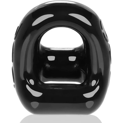 OXBALLS 360 2-Way Cockring and Ballsling Black