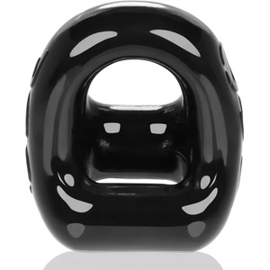 OXBALLS 360 2-Way Cockring and Ballsling Black
