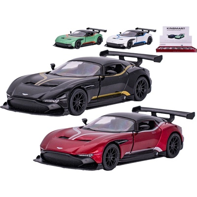 KINSMART AUTO MODEL ASTON Martin VULCAN KOVOVÝ AUTOMOBIL METAL 1:38