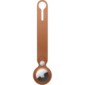 Apple AirTag Leather Loop Saddle Brown MX4A2ZM/A