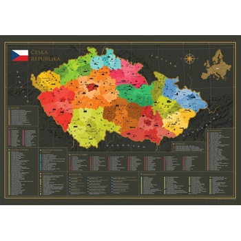 Mapa Českej republiky