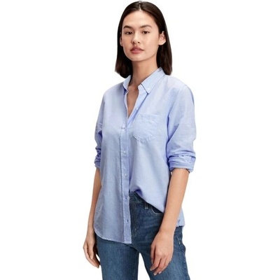 GAP V-FRCH FITTED OXFORD dámská košile světle modrá