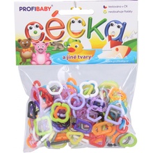 ProfiBaby Céčka farebná a jiné tvary 150 ks