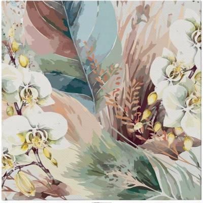 PAW AIRLAID Ubrousky Foggy Leaves 50ks 40x40cm