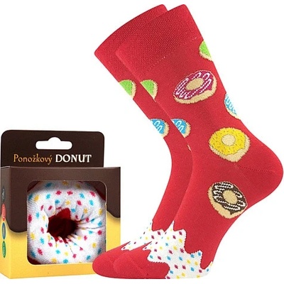 Lonka ponožky Donut vzor 4 pánská