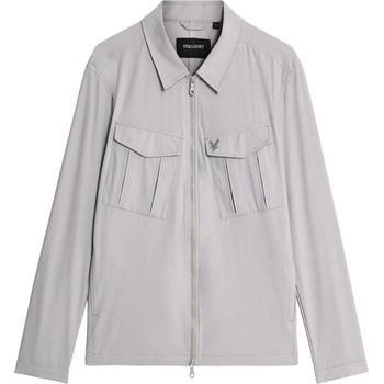 Image 1 of Lyle and Scott Men's Pocket Button-Through Overshirt - Grey Mirage