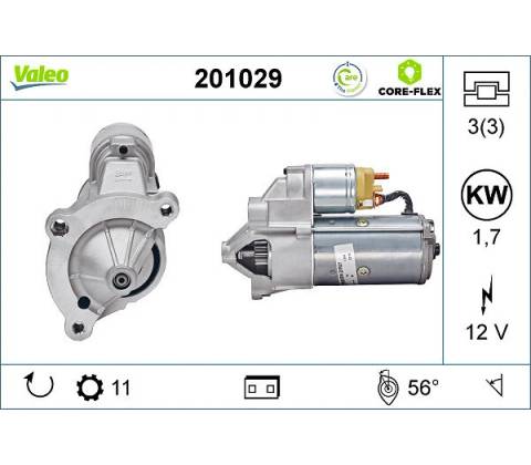 Startér VALEO 201029