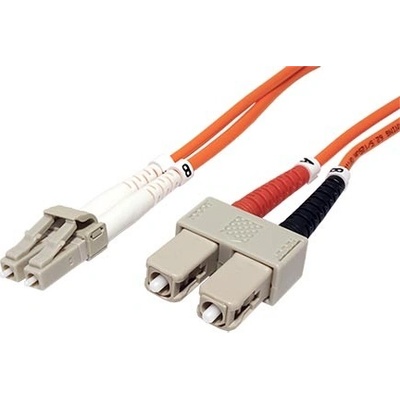 EFB O3061.2 Optický patch, LC-SC 62,5/125 (multi mode), duplex, 2m