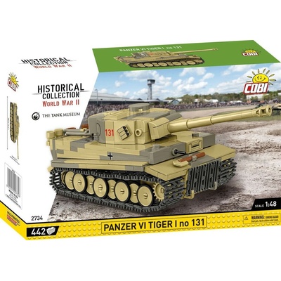 COBI 2734 World War II Nemecký tank Panzer VI TIGER I no 131 1:48