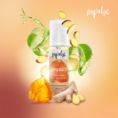 Impulse Serenity Sunstone telová hmla 150 ml