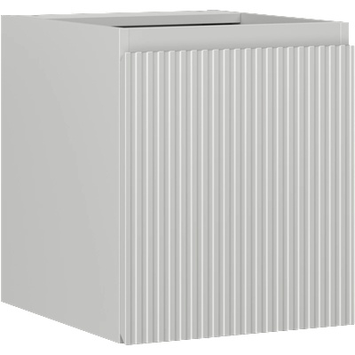 Mexen Rivel шкаф за баня с мивка 40 см, 1 врата, оребрена, сив мат - 91A21-04047-1-BF62 (91A21-04047-1-BF62)