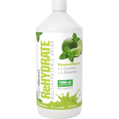 GymBeam ReHydrate Hypotonic Drink | 1000 ml [1000 мл] Зелен чай с лайм