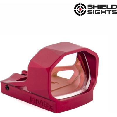 Shield Sights GBR Reflex Mini Sight XL GLASS edition 4MOA Dot BORDEAUX RED