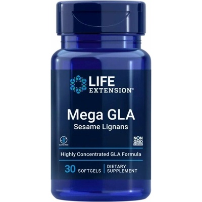 Life Extension Mega GLA Sesame Lignans 30 gélové tablety