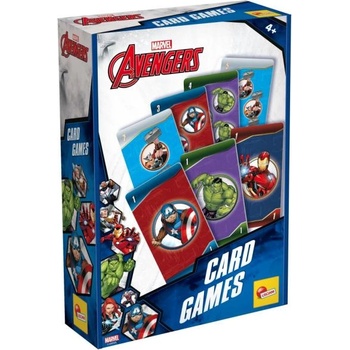 Lisciani Marvel AVENGERS карти игри 10в1