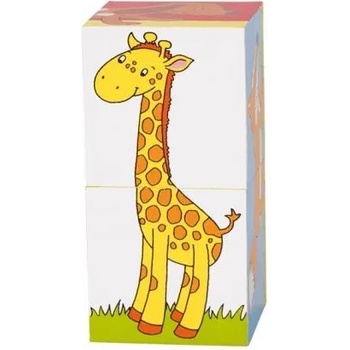 Image 1 of Goki - Дървени кубчета - Животни (57725)