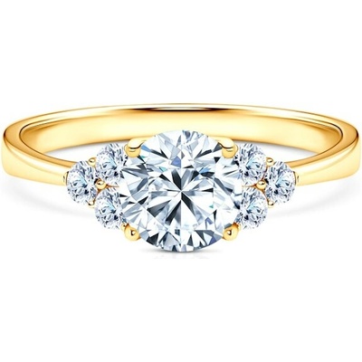 Savicki Zásnubní prsten Fairytale žluté zlato diamanty PI Z FAIR107 1ct