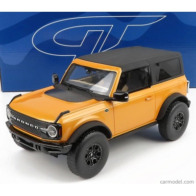Bronco Gt-spirit Ford usa Wildtrack 2021 Žlutá S Černou 1:18