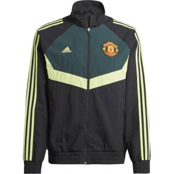 adidas Горнище Adidas Manchester United FC Woven Tracksuit Top 2023 2024 - Black/Green