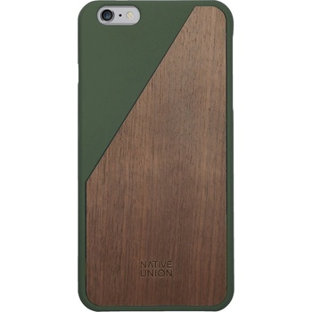 Púzdro NATIVE UNION iPhone 6 Plus Clic Wooden Olive